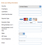 Credit Card Form